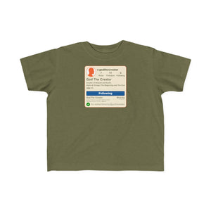 Following God Toddlers Tee