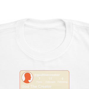 Following God Toddlers Tee