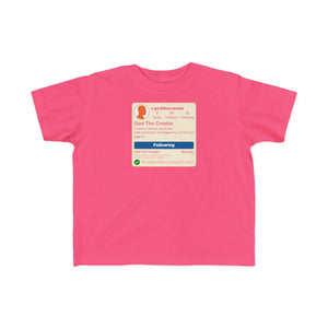 Following God Toddlers Tee