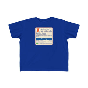 Following God Toddlers Tee